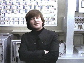 John Lennon in a scene from Help!