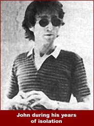 John Lennon during his years of isolation 1975-1980