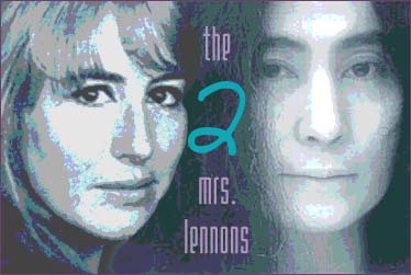 The Two Mrs. Lennons: Cynthia Lennon was John's first wife; Yoko Ono was his second wife, who he married on March 20, 1969.